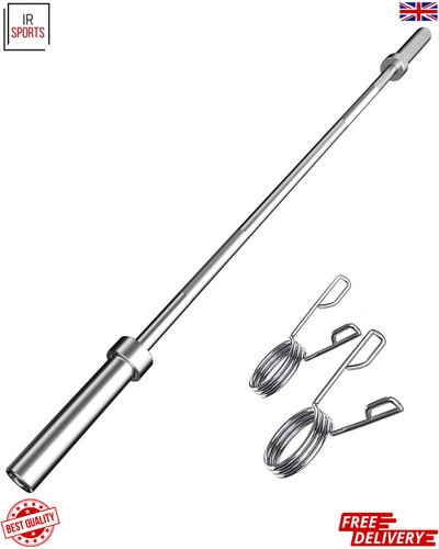 Olympic barbell 7ft straight - olympic,