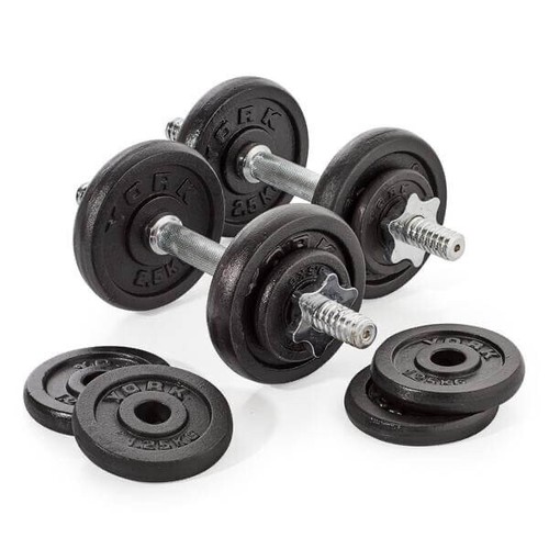 York 20kg dumbbell weight set - 20kg,