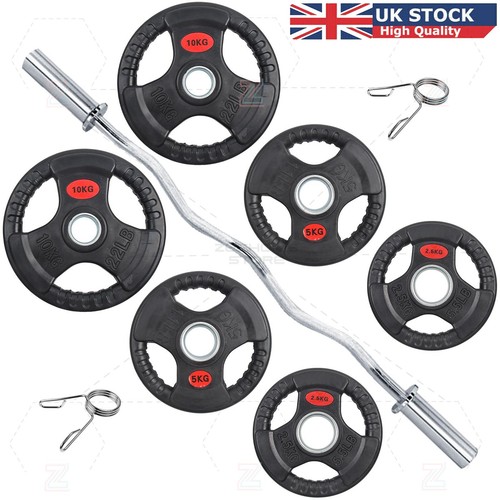 Olympic curl bar with - olympic,