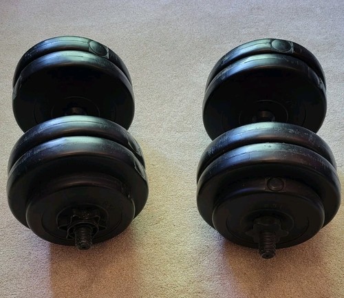 Adjustable dumbbell set - dumbbell, 2x