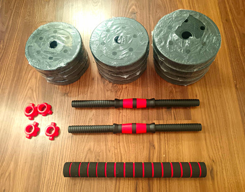 Adjustable dumbbell set - adjustable,