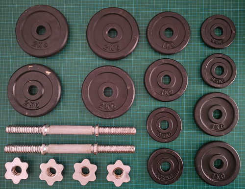 Adjustable cast iron - adjustable, dumbbell