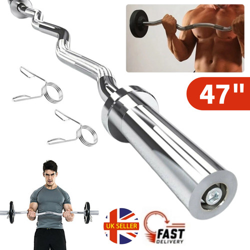 4ft curl olympic barbell - ez,