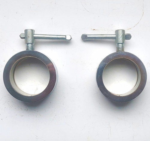 Metal olympic barbell collars - metal,